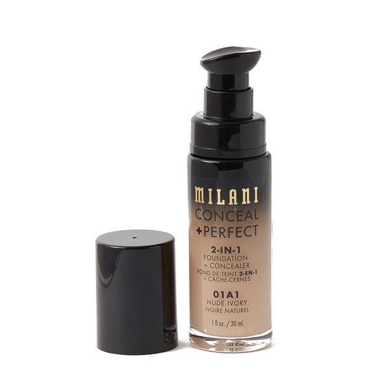 Milani Conceal & Perfect 2 In 1 Foundation & Concealer Nude Ivory