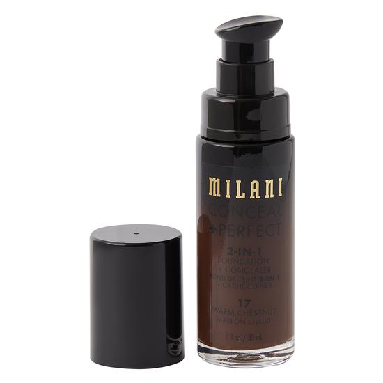 Milani Conceal & Perfect 2 In 1 Foundation & Concealer Warm Chestnut