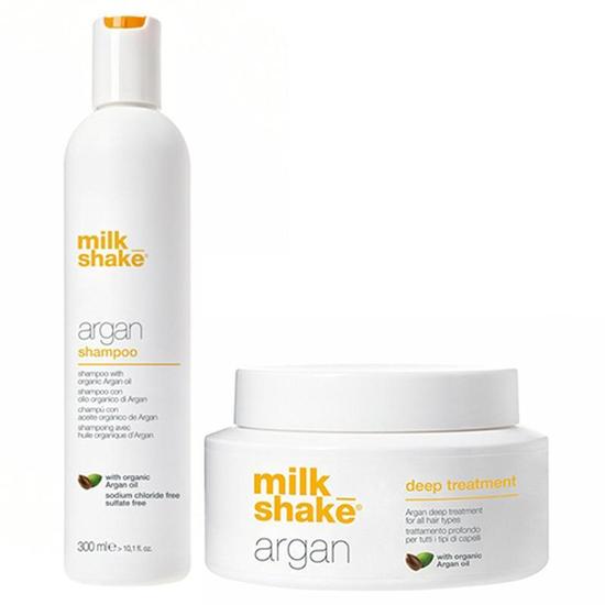 milk_shake Argan Shampoo & Argan Deep Treatment Duo