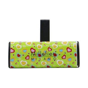 Millefiori Icon Cuori & Fiori Car Air Freshener White Mint & Tonka 1pc