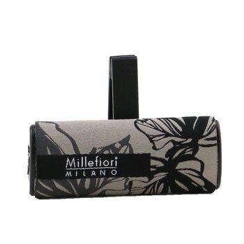 Millefiori Icon Textile Floral Car Air Freshener Vanilla & Wood 1pc