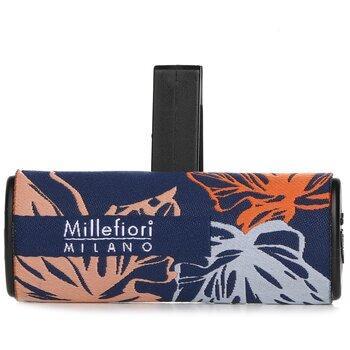 Millefiori Icon Textile Floral Car Air Freshener White Musk 1pc