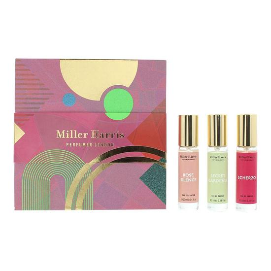 Miller Harris Floral & Sweet 3 x 10ml Eau De Parfum Gift Set 10ml