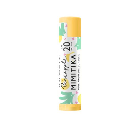 Mimitika Sunscreen Lip Balm SPF 20 Pineapple