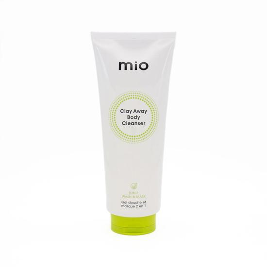 Mio Skincare Clay Away Body Cleanser 2 In 1 Mask & Wash 200ml (Imperfect Box)