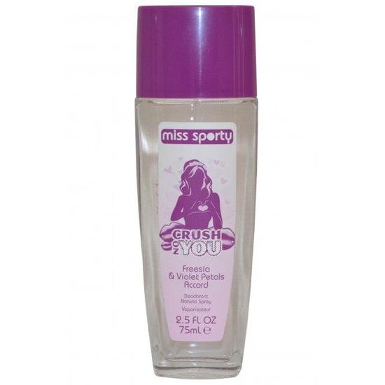 Miss Sporty Crush On You Deodorant Natural Spray Freesia & Violet Accords 75ml