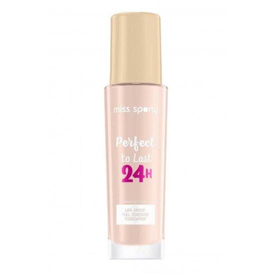 Miss Sporty Perfect To Last 24h LifeProof Foundation Pink Ivory 30ml