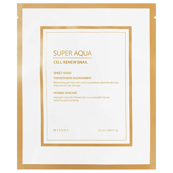 MISSHA Super Aqua Cell Renew Snail Hydro Gel Mask