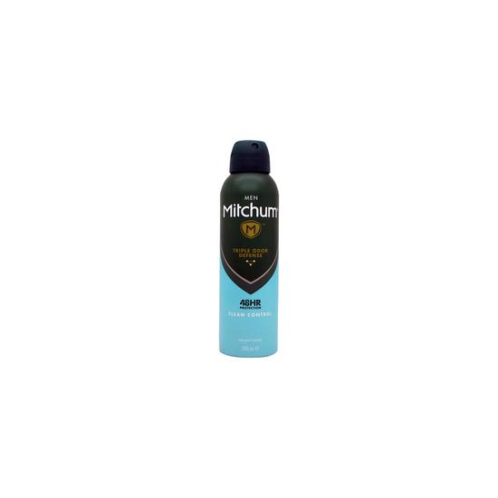 Mitchum Men Triple Odour Defence Clean Control 48HR Protection Deodorant Spray 200ml