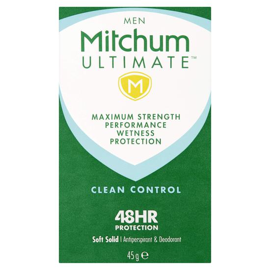 Mitchum Ultimate 48hr Protection Clean Control Anti-Perspirant & Deodorant 45g