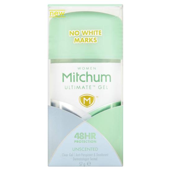 Mitchum Ultimate Women Unscented Gel Anti-Perspirant Deodorant 57g