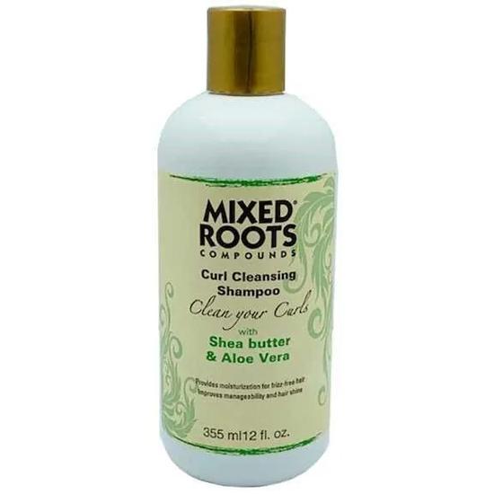 Mixed Roots Compounds Curls Cleansing Shampoo With Shea Butter & Aloe Vera 355ml