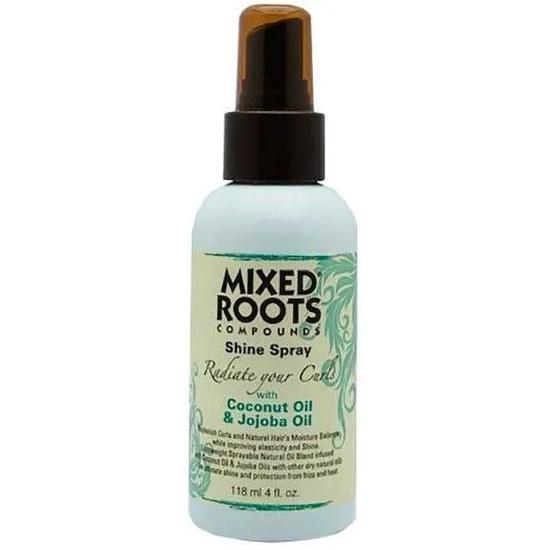 Mixed Roots Compounds Shine Spray With Coconut Oil & Jojoba Oil 118ml