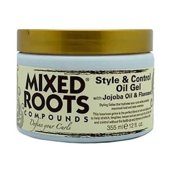 Mixed Roots Compounds Style & Control Oil Gel With Jojoba & Flaxseed 355ml