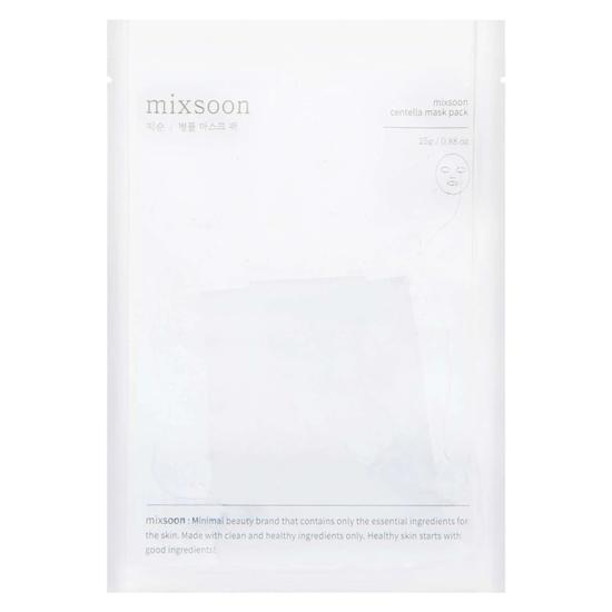 Mixsoon Centella Asiatica Sheet Mask Pack For Irritated & Sensitive Skin