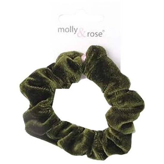 Molly And Rose Velvet Scrunchie School Colour Mix 7982