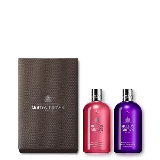 Molton Brown Fiery Pink Pepper & Ylang-Ylang Shower Gel Gift Set 2 x 300ml