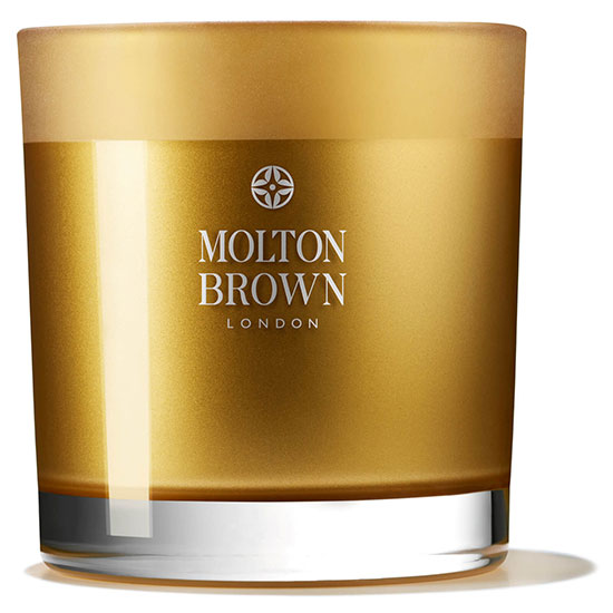 Molton Brown Oudh Accord & Gold Three Wick Candle