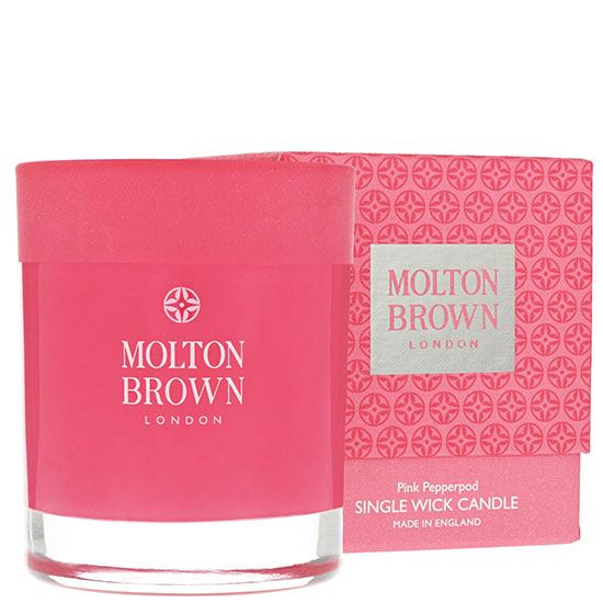 Molton Brown Pink Pepperpod Single Wick Candle 180g
