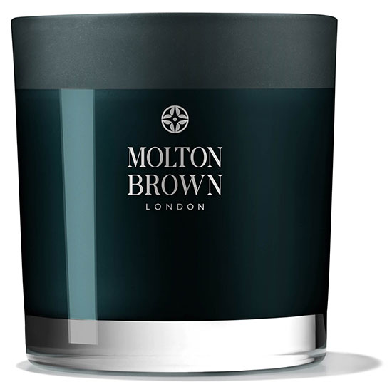Molton Brown Russian Leather Three Wick Candle