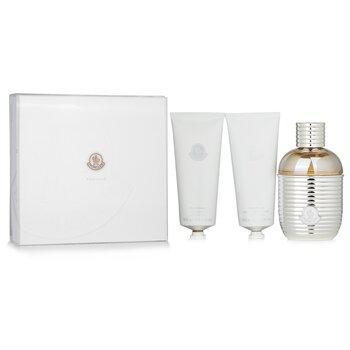 Moncler Pour Femme Eau De Parfum Set 3pcs