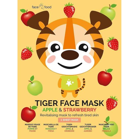 Montagne Jeunesse 7th Heaven Apple & Kiwi Tiger Face Mask 1 Sheet Mask