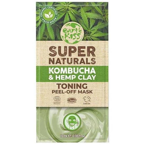Montagne Jeunesse Earth Kiss Super Naturals Kombucha & Hemp Clay Toning Peel Off Mask