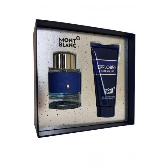 Montblanc Explorer Ultra Blue Homme Set Eau De Parfum 60ml All Over Shower Gel 100ml