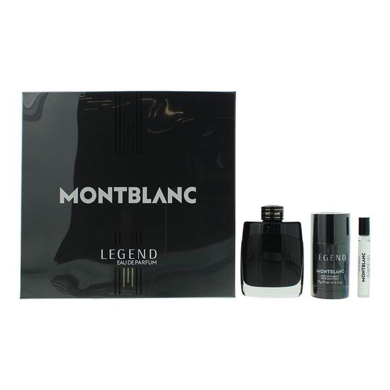 Montblanc Legend 3 Piece Eau De Parfum 100ml Gift Set 100ml