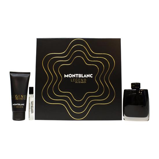 Montblanc Legend Eau De Parfum Gift Set 100ml Eau De Parfum + 100ml Shower Gel + 7.5ml Eau De Parfum