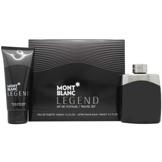 Montblanc Legend Gift Set 100ml Eau De Toilette + 100ml Shower Gel + 7.5ml Eau De Toilette