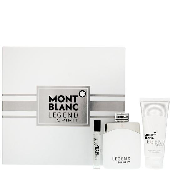 Montblanc Legend Spirit Eau De Toilette Spray Gift Set 100ml