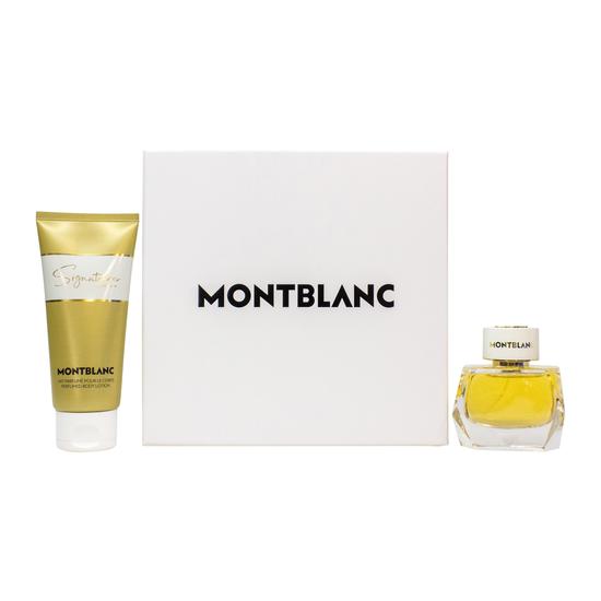 Montblanc Signature Absolue Gift Set 50ml Eau De Parfum + 100ml Body Lotion