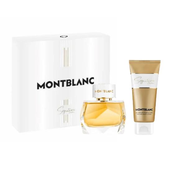 montblanc signature absolue women's perfume gift set 50ml eau de parfum + 100ml body lotion