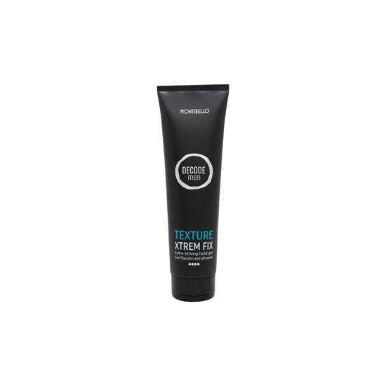 Montibello Decode Men Texture Xtrem Fix Hair Gel Extra Strong Hold