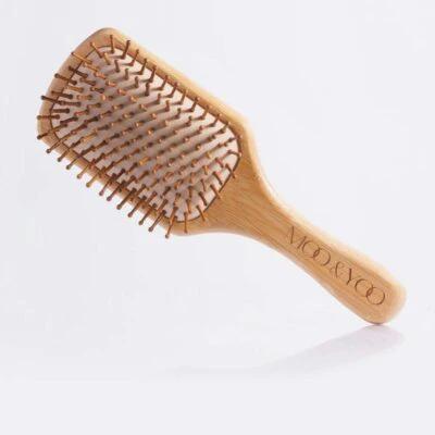 Moo & Yoo Bamboo Paddle Brush