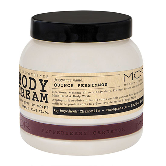 MOR Correspondence Pepperberry Cardamom Body Cream 350ml