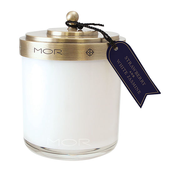MOR Fragrant Candle Strawberry & White Jasmine
