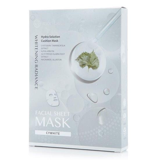 Mori Beauty Hydra Solution Cushion Mask Whitening Radiance 3pcsx 23ml/0.78