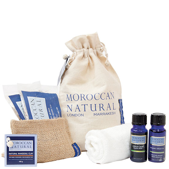 Moroccan Natural Organic Home Spa Kit Hamam Style