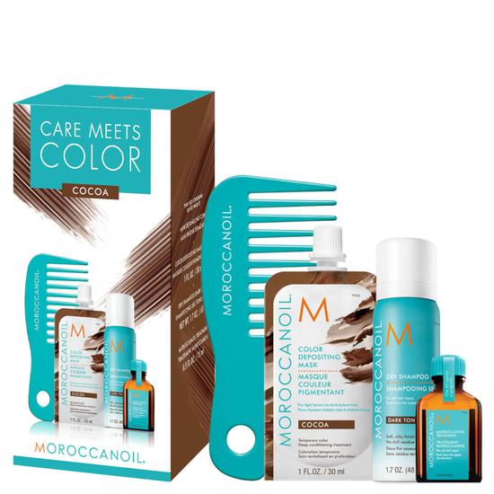 Moroccanoil Care Meets Colour Brunette Bundle