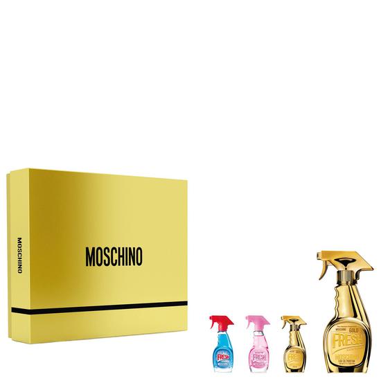 Moschino Gold Fresh Couture Eau De Parfum Spray Gift Set 50ml