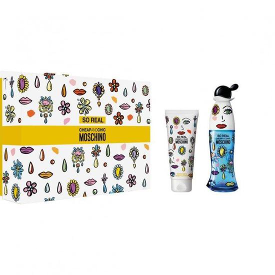 Moschino So Real Cheap & Chic Gift Set Eau De Toilette + Body Lotion