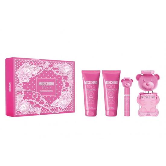 Moschino Toy 2 Bubblegum Eau De Toilette Gift Set 100ml