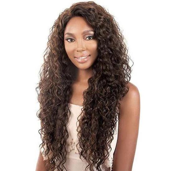 Motown Tress Lets Lace Deep Part Lace Synthetic LDP Shore Wig DX33/613 (Ombre)
