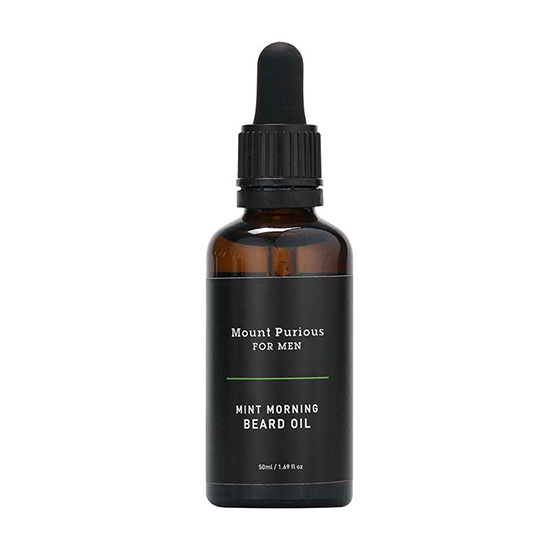 Mount Purious Organic Beard Oil Mint Morning