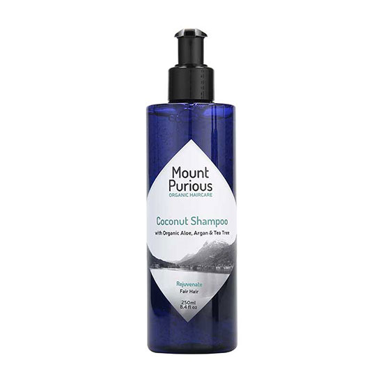 Mount Purious Organic Coconut & Tea Tree Shampoo 250ml