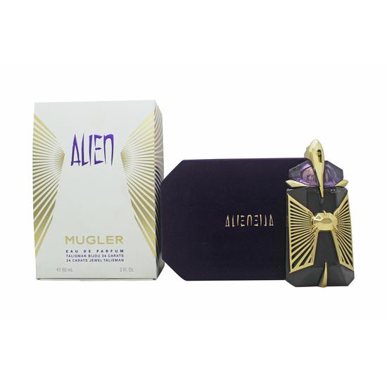 Mugler Alien Alien Eau De Parfum Spray Refillable 24 Carat Alien Talisman Jewel Edition 60ml