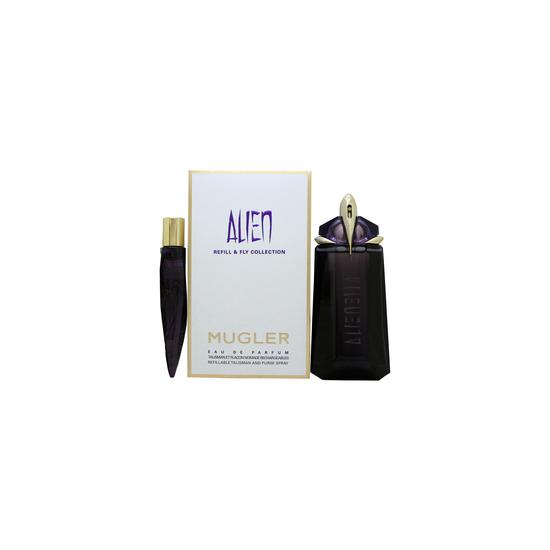 Mugler Alien Gift Set 90ml Eau De Parfum 10ml Eau De Parfum