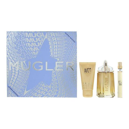 Mugler Alien Goddess Eau De Parfum 60ml, Eau De Parfum 10ml + Body Lotion 50ml Gift Set
